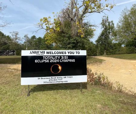 Totality 3:51 Eclipse 2024 Camping