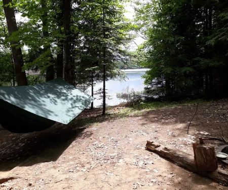 Luna Lake - North Shore campsites