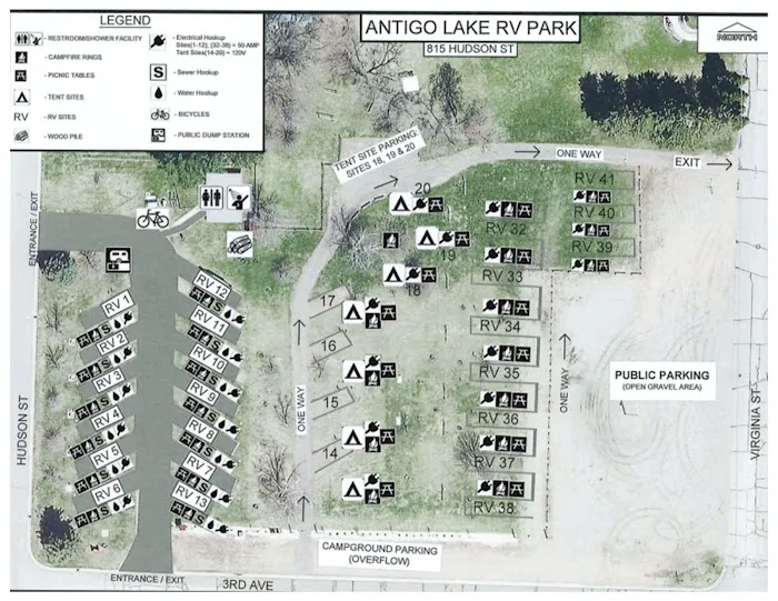 Antigo Lake RV Campground Picture 5