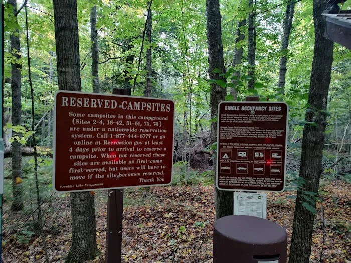 Franklin Lake Campground Picture 1