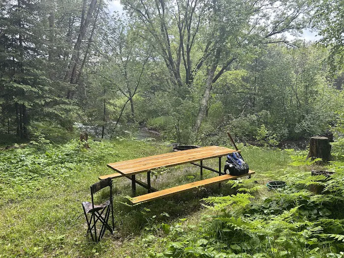 Rainbow Rapids Canoe Campsite Picture 1