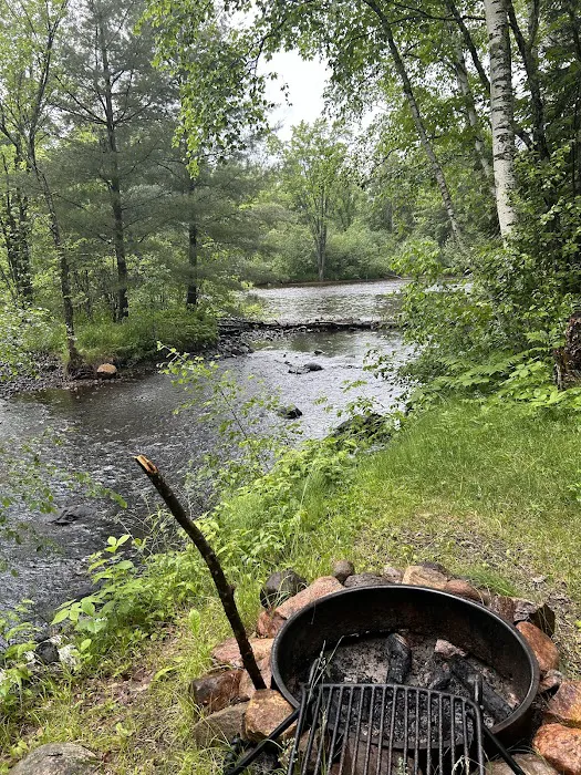 Rainbow Rapids Canoe Campsite Picture 5