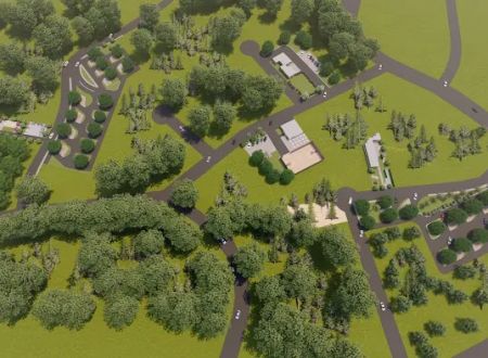 Drones Eye View RV Park