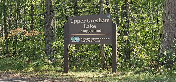 Upper Gresham Lake State Forest Campground Picture 3