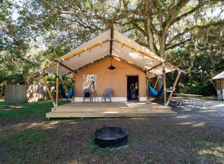 Timberline Glamping at Kissimmee Prairie Preserve State Park