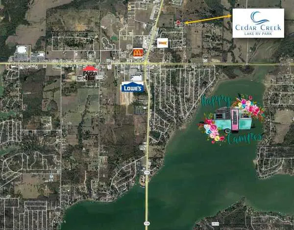 Cedar Creek Lake RV Park Picture 4