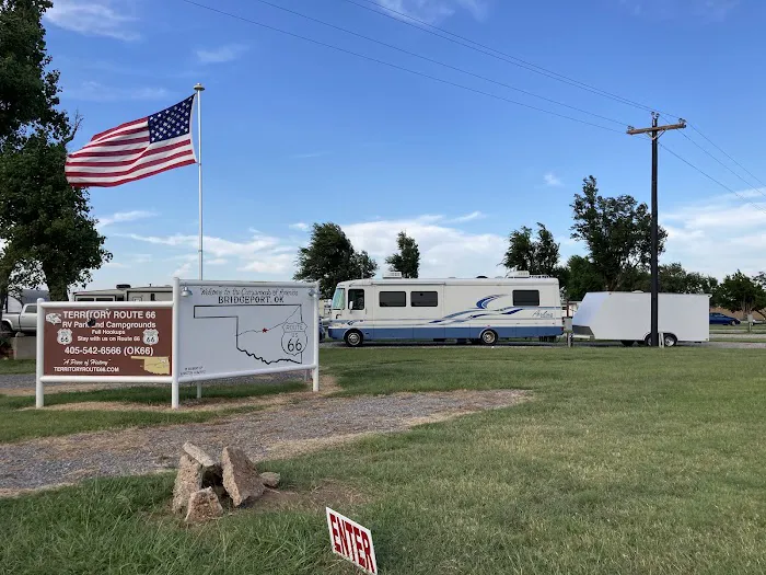 Territory Route 66 RV Park & Campgrounds, Take Exit 101, Hinton, Oklahoma Picture 9