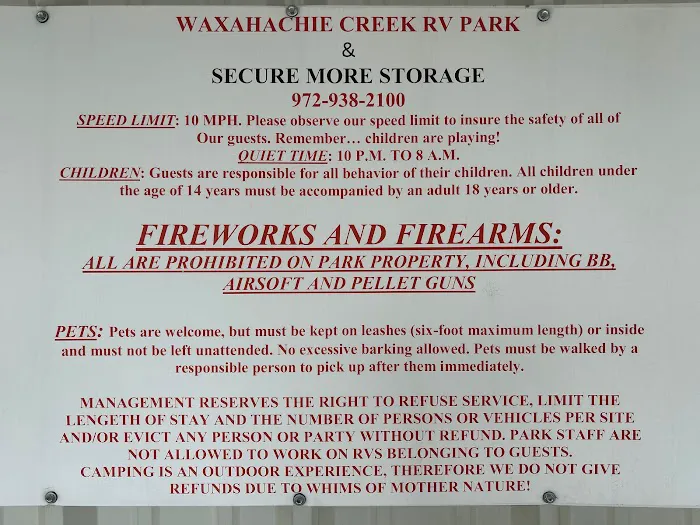 Waxahachie Creek RV Park Picture 9