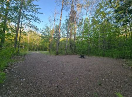 Private Campsite in Sturgeon Lake