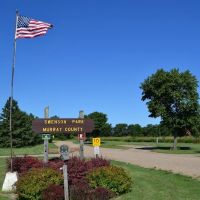 Swenson County Park at Current Lake ico