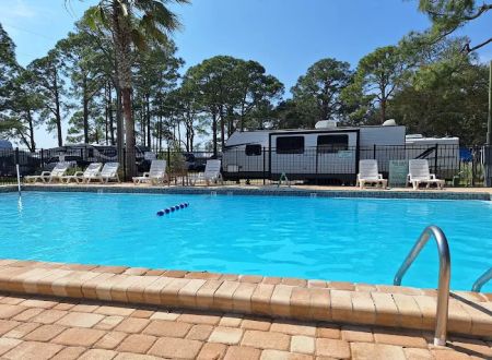 Holiday Campground on Ochlockonee Bay
