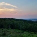 Sunsets on the Arkansas River campsites