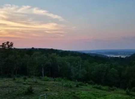 Sunsets on the Arkansas River campsites