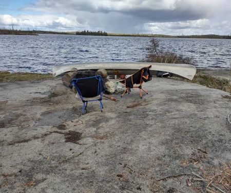 Quadga Lake east camp site