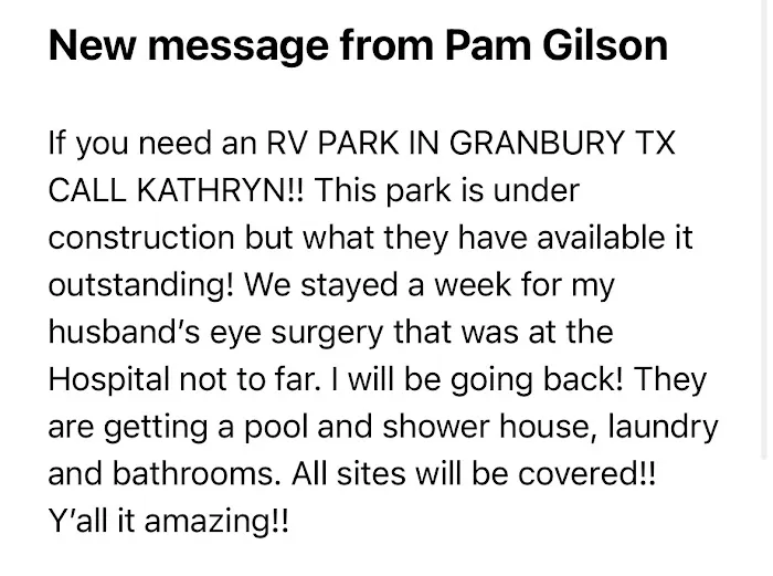 Lake Granbury RV Resort Picture 9