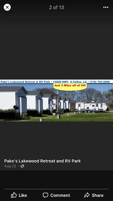 Pake's RV Hookups & Monthly Cabin Rentals Picture 2