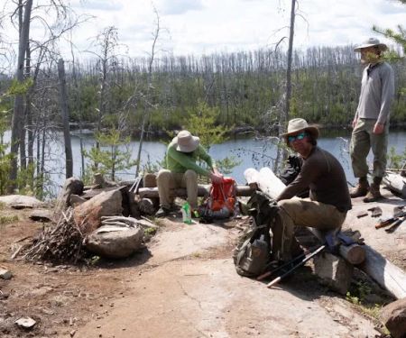 South Wilder Lake Campsite - Powwow Trail