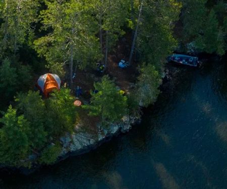 Hinsdale Island Campsite 9