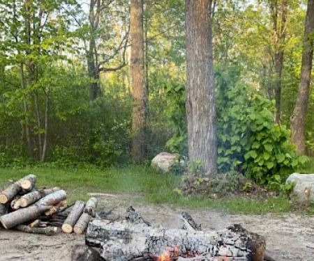 Camping at spider lake