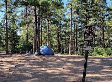 Rampart ranger camp and dirt bike area