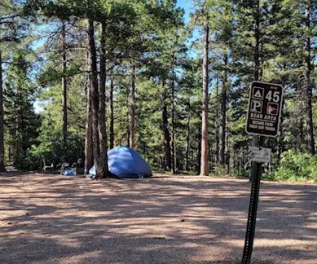 Rampart ranger camp and dirt bike area