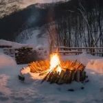How to Make a Campfire Under Snowy Conditions | Camp Spotter
