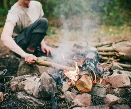 How to Use Campfire Smoke to Protect Against Mosquitoes Naturally
