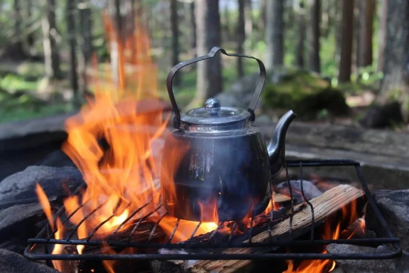 How to Use Campfire Heat to Boil Water for Coffee
