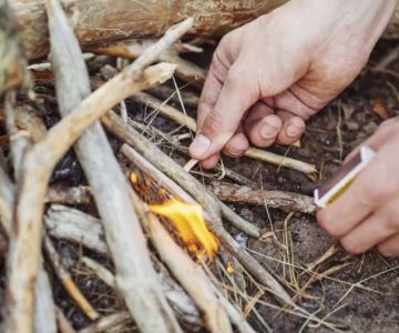 How to Build a Campfire with Minimal Impact the Right Way