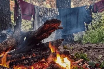How to Dry Clothes Using Campfire Heat – Essential Camping Tips