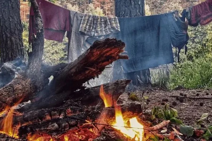 How to Dry Clothes Using Campfire Heat – Essential Camping Tips