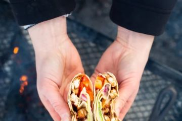How to Make Campfire Cinnamon Sugar Tortillas and Wraps