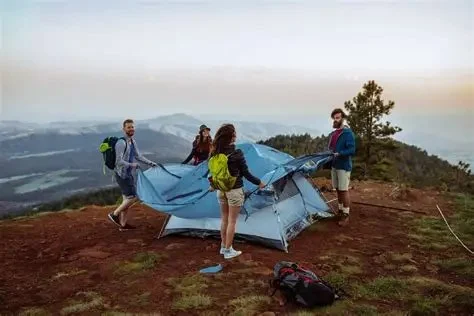 How to Set Up a Tent in Windy and Rainy Conditions