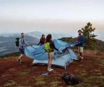 How to Set Up a Tent in Windy and Rainy Conditions
