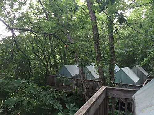 Mountain Man Village Campsite Picture 3