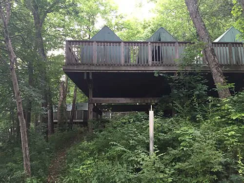 Mountain Man Village Campsite Picture 2