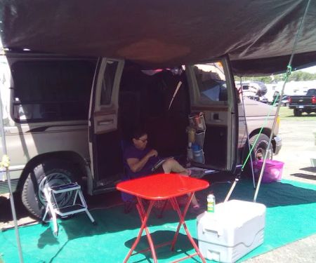 Velva Campground Entrance