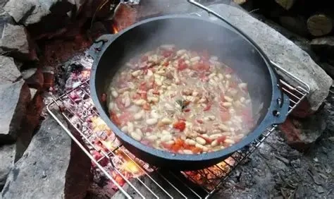 How to Cook Stew Over a Campfire