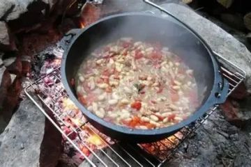How to Cook Stew Over a Campfire