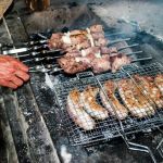How to Cook Kebabs and Skewers Over a Campfire Grill
