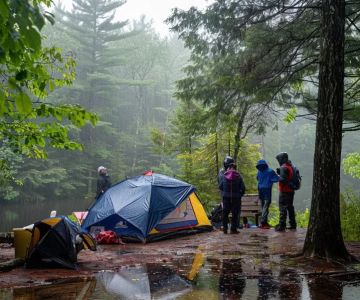 How to Prepare for Rainy Weather During Camping