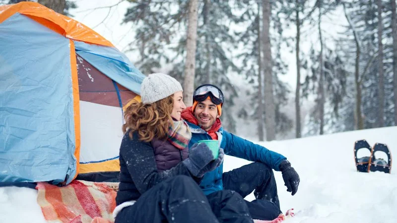 How to Stay Warm While Camping in Cold Weather