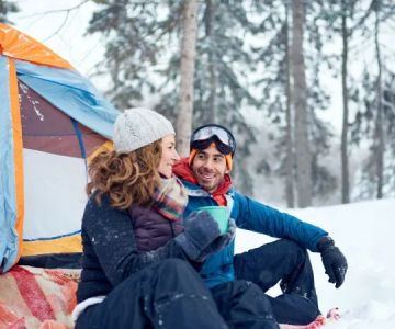 How to Stay Warm While Camping in Cold Weather