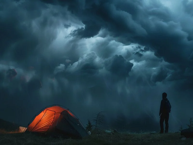 How to Prepare for Unexpected Weather While Camping