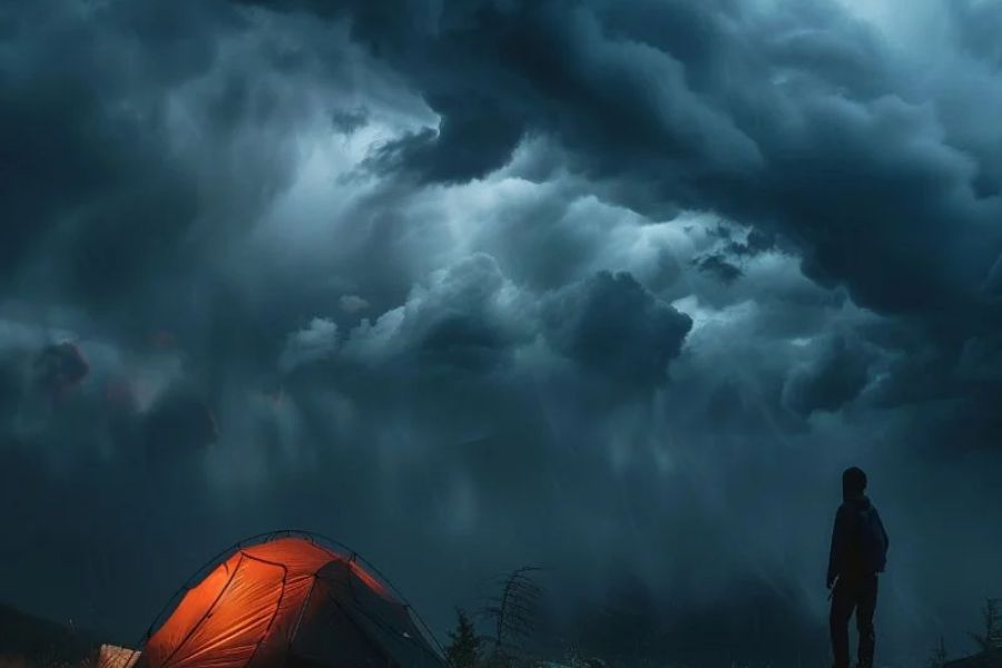How to Prepare for Unexpected Weather While Camping