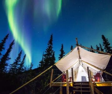 The Best Campsites for Viewing the Northern Lights in the U.S.