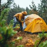 How to Camp Comfortably in Windy or Dusty Conditions