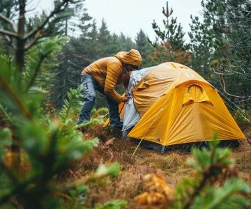 How to Camp Comfortably in Windy or Dusty Conditions