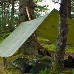 How to Build a Simple Campsite Shelter from Tarps