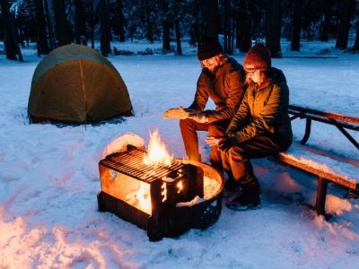 How to Stay Warm and Comfortable When Camping in Cooler Weather